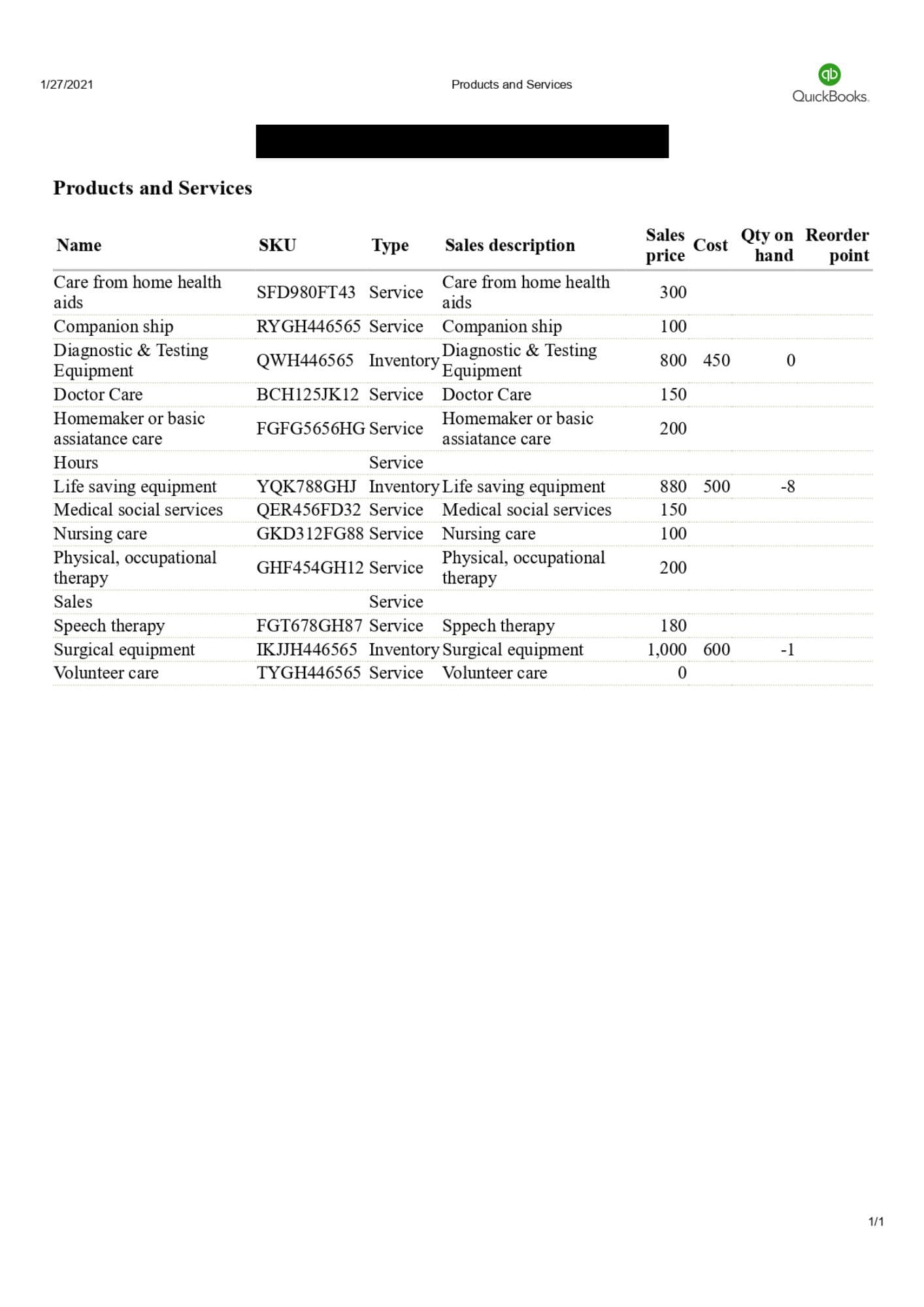 Bookkeeping Cleanup & Monthly Management